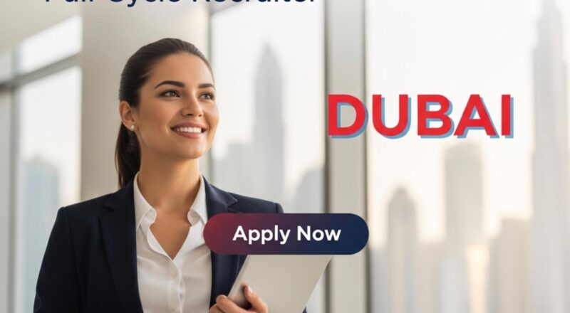 Full Cycle Recruiter Dubai Jobs 2025 – Build Elite AI Teams at Brain Co