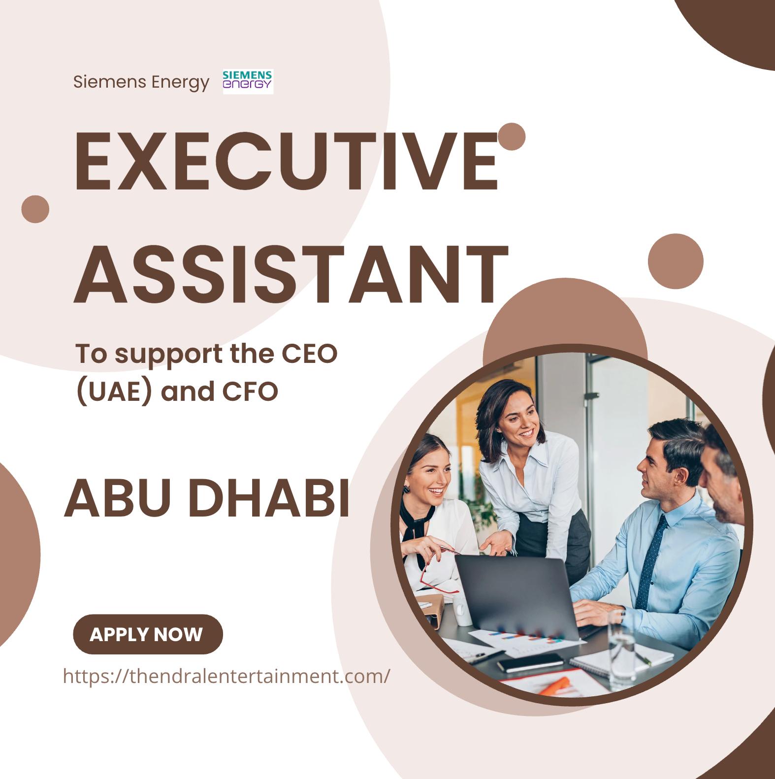 Executive Assistant Abu Dhabi 2025 – Join Siemens Energy and Empower Global Innovation