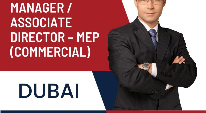 MEP Cost Manager Dubai Jobs 2025 – Exciting Cost Manager/Associate Director at Turner & Townsend