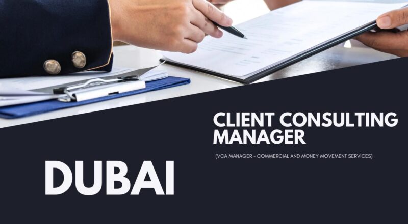Visa Jobs Dubai 2025 – Become a Client Consulting Manager Driving Data-Led Growth