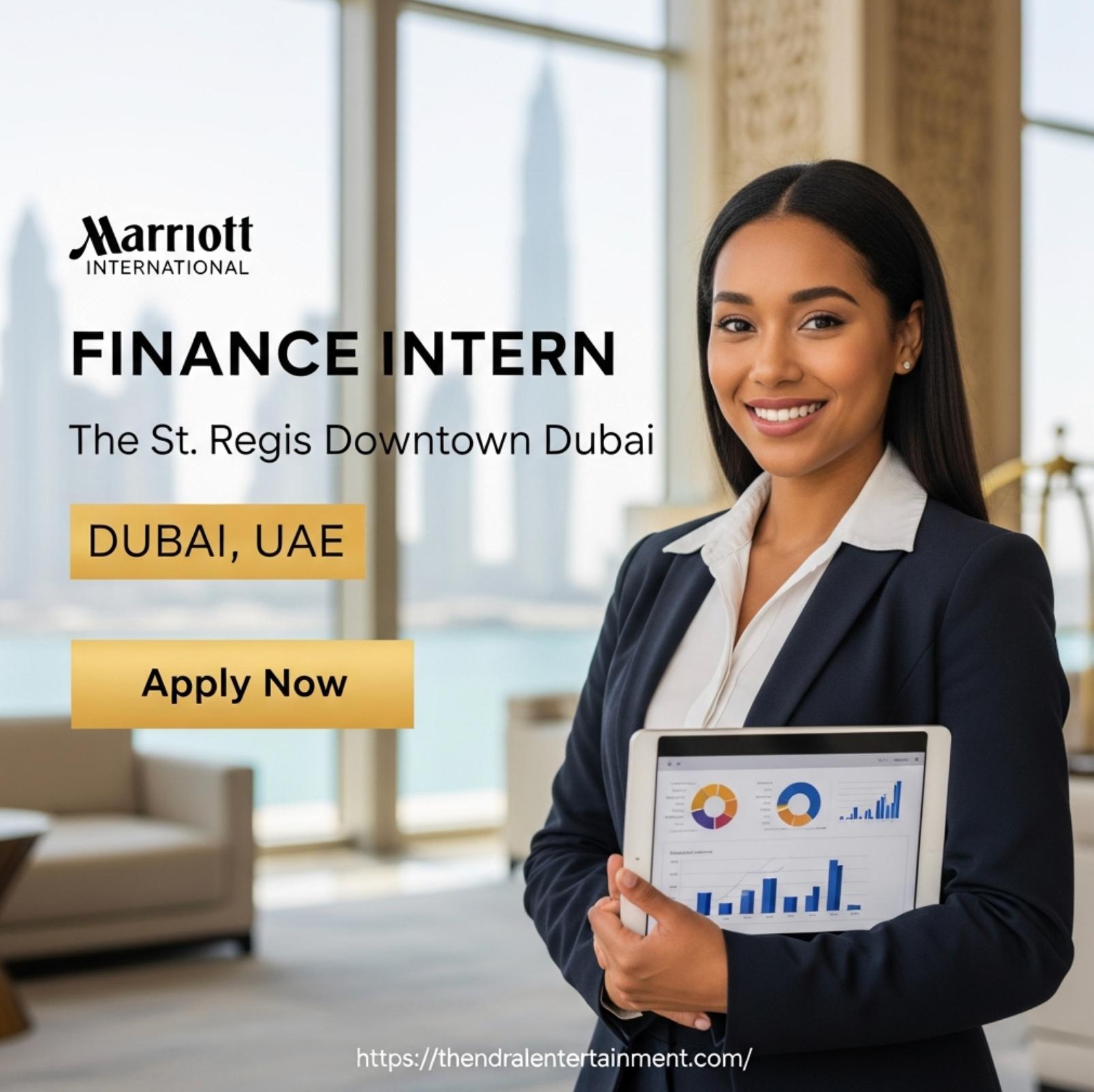 Finance Intern Dubai Jobs 2025 – Luxury Hotel Internship at The St. Regis Downtown