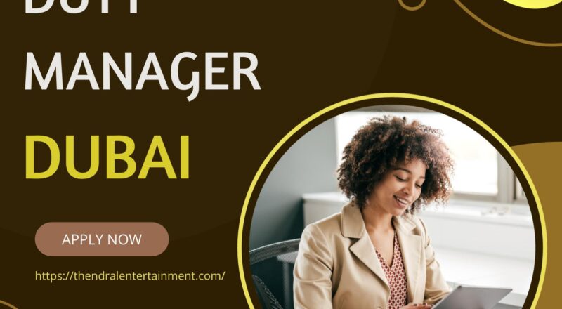 Duty Manager Dubai 2025 – Join Kempinski Hotel Mall of the Emirates Now
