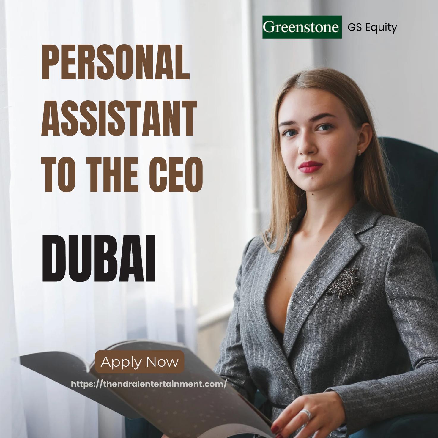 Dubai Personal Assistant Jobs 2025 – Join GS Equity as a Dynamic PA to the CEO