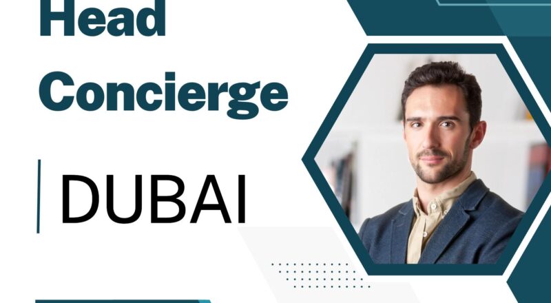 Head Concierge jobs Dubai 2025 – Lead Exciting Guest Journeys at Banyan Tree Dubai