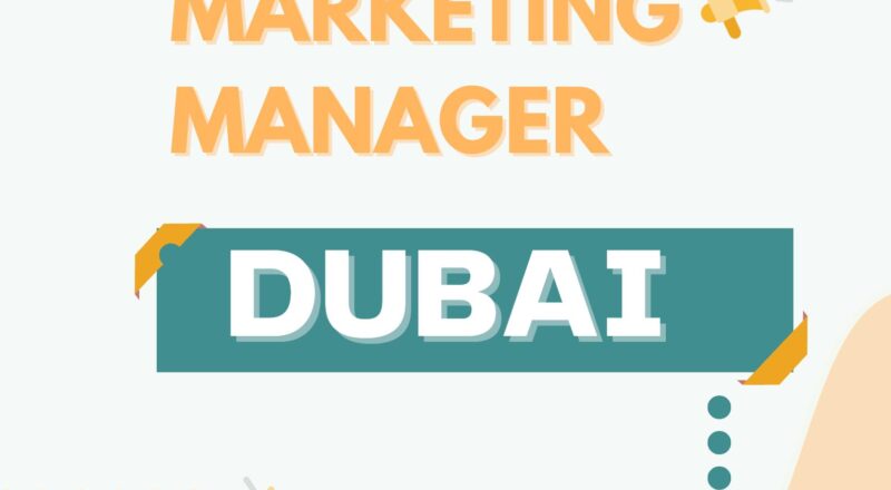 Marketing Manager Jobs in Dubai 2025 – Lead Regional B2B Growth for Cadmatic in the Middle East