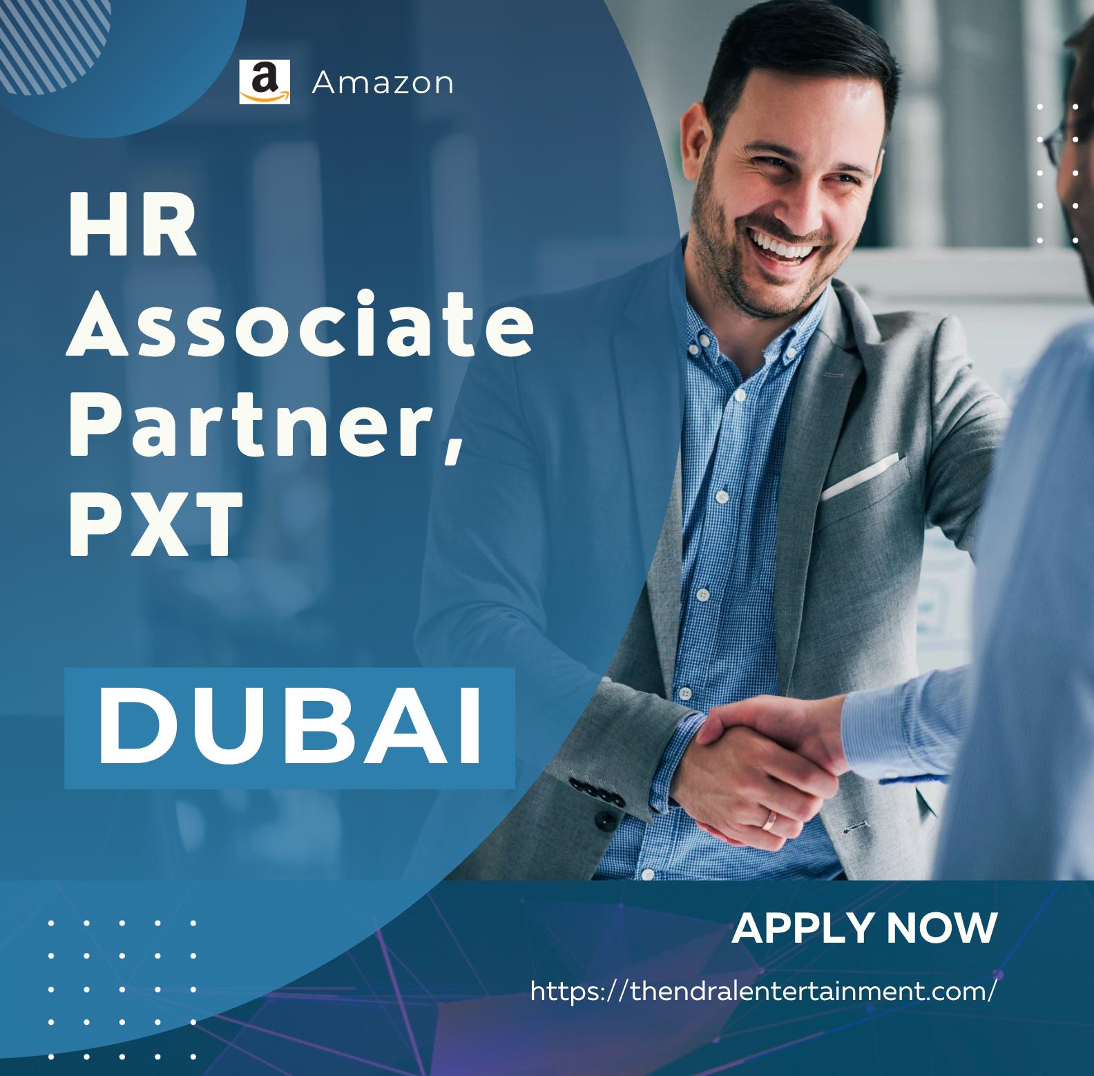 Amazon HR Associate Partner Dubai 2025 – High Growth PXT Role in a Fast-Paced Fulfilment Center