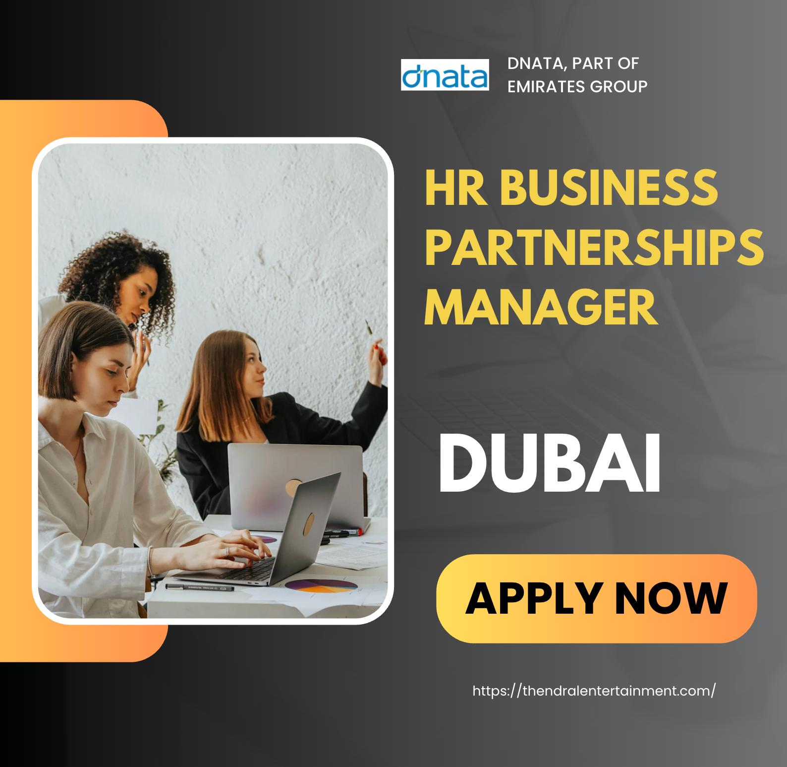 dnata HR Business Partnerships Manager Dubai 2025 – High Growth People Leadership Role