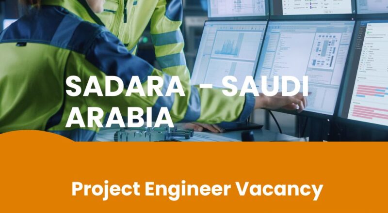 ✨ Project Engineer Vacancy at Sadara in Saudi Arabia 2025 | Apply Immediately