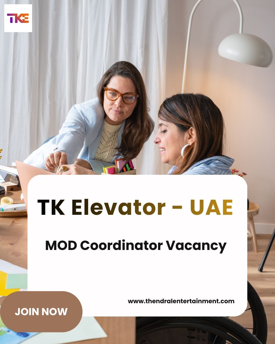 ✨ TK Elevator UAE L.L.C | MOD Coordinator Vacancy in Dubai 2025