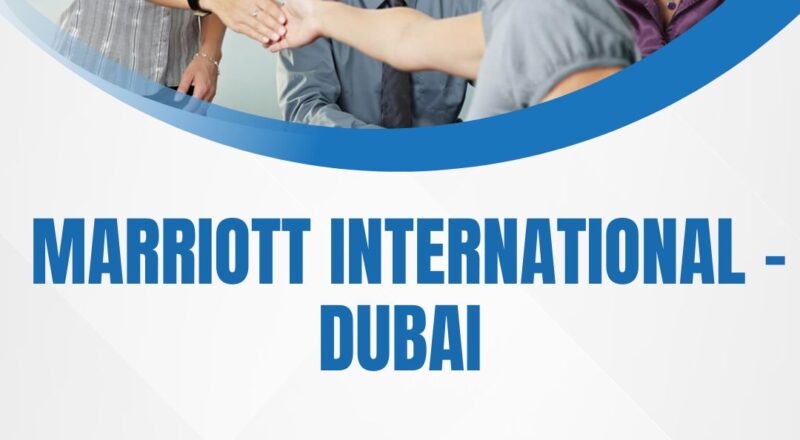 Human Resources Generalist Vacancy | Marriott Resort Palm Jumeirah Dubai 2025