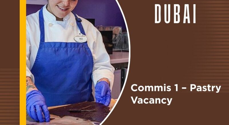 ✨ Shangri-La Dubai | Commis 1 – Pastry Vacancy in United Arab Emirates 2025