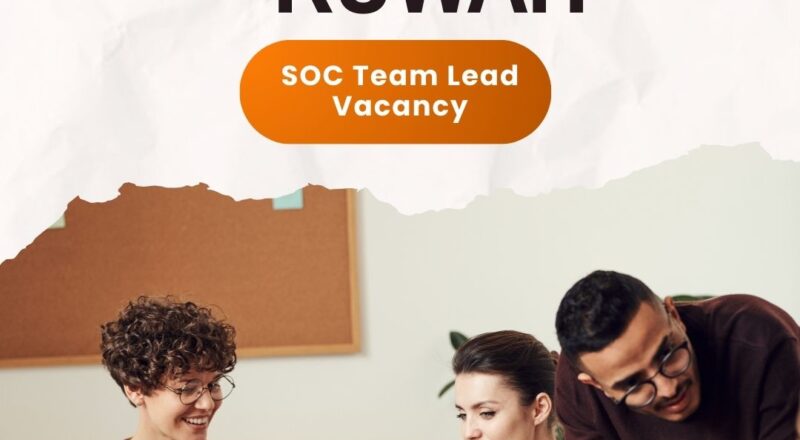 ✨ Accenture | SOC Team Lead Vacancy in Kuwait 2025