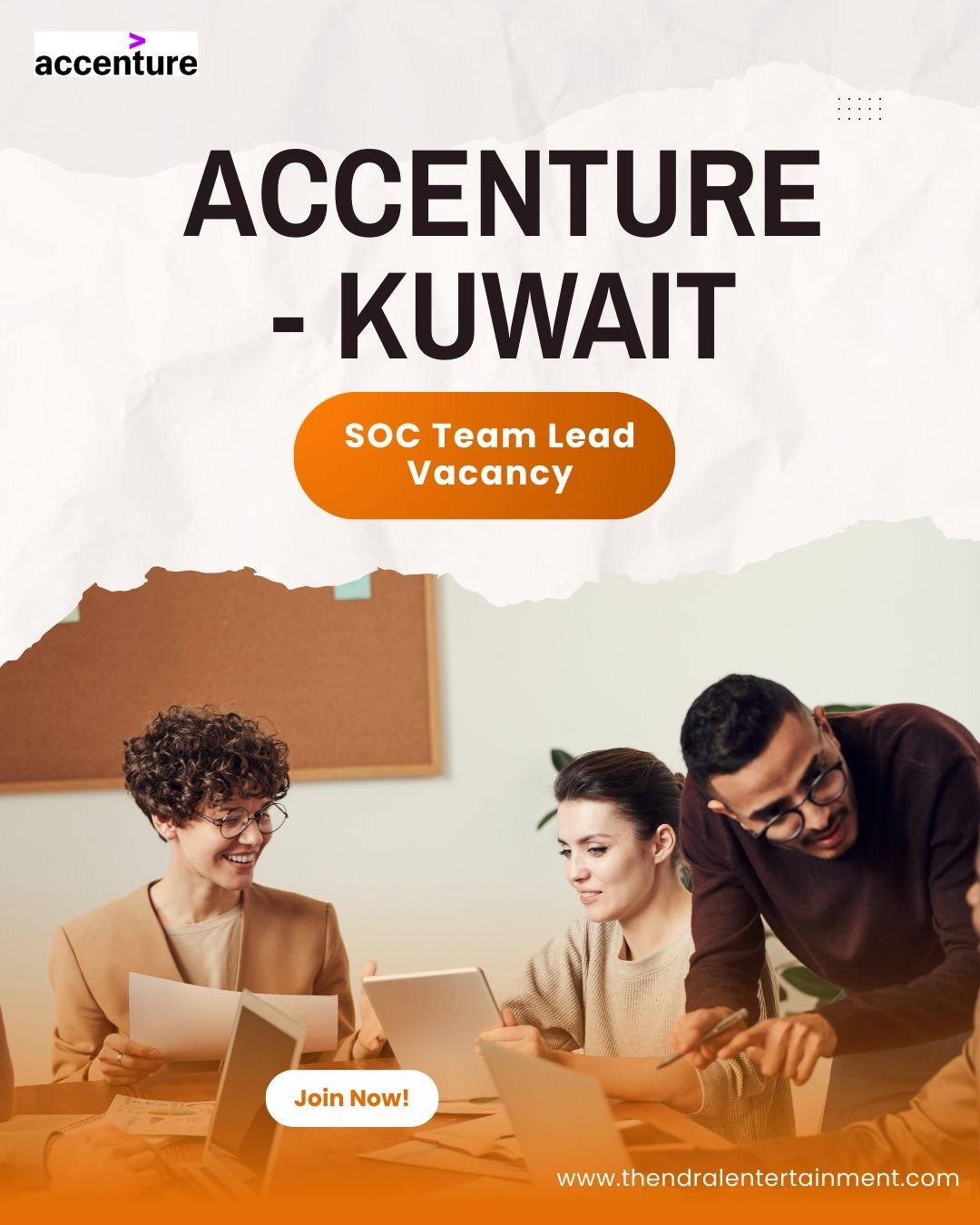 ✨ Accenture | SOC Team Lead Vacancy in Kuwait 2025