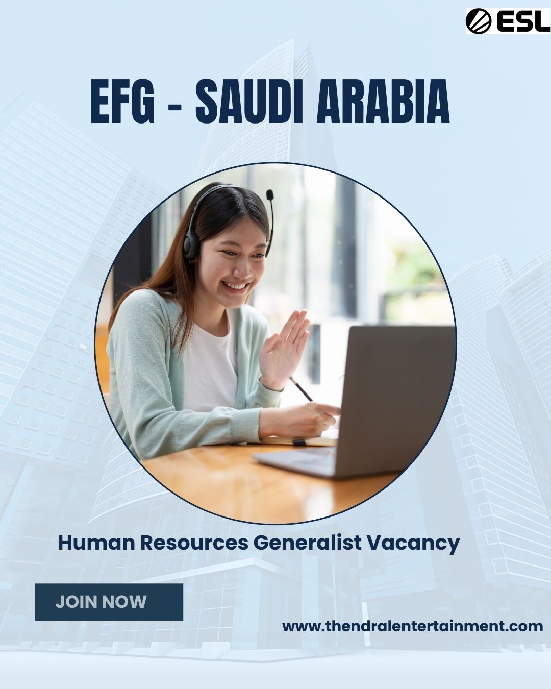 ✨ EFG | Human Resources Generalist Vacancy in Saudi Arabia 2025