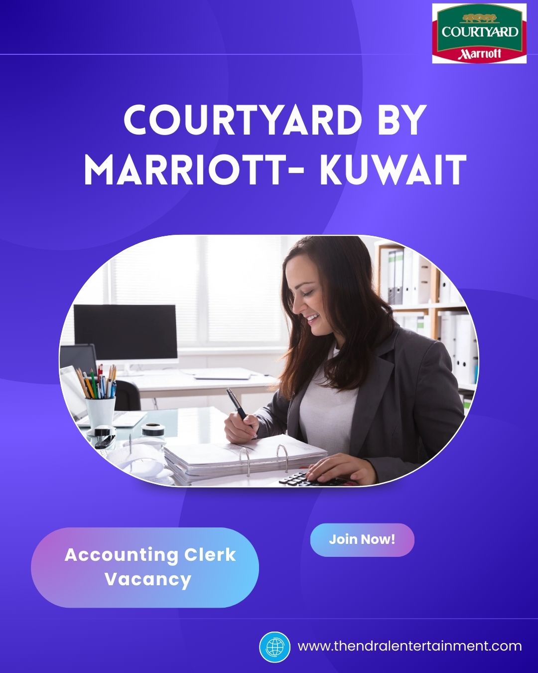 ✨ Accounting Clerk Vacancy | Courtyard by Marriott Kuwait City, 2025