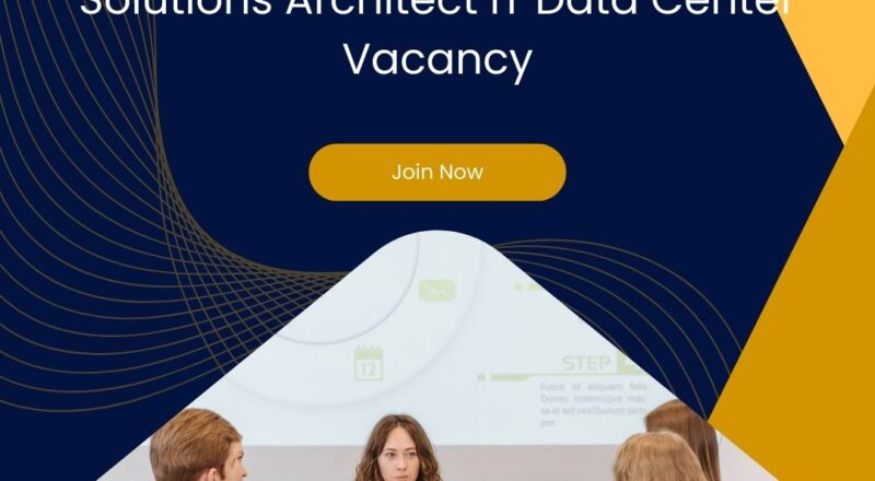 ✨ Submer | Solutions Architect – IT / Data Center Vacancy in United Arab Emirates 2025