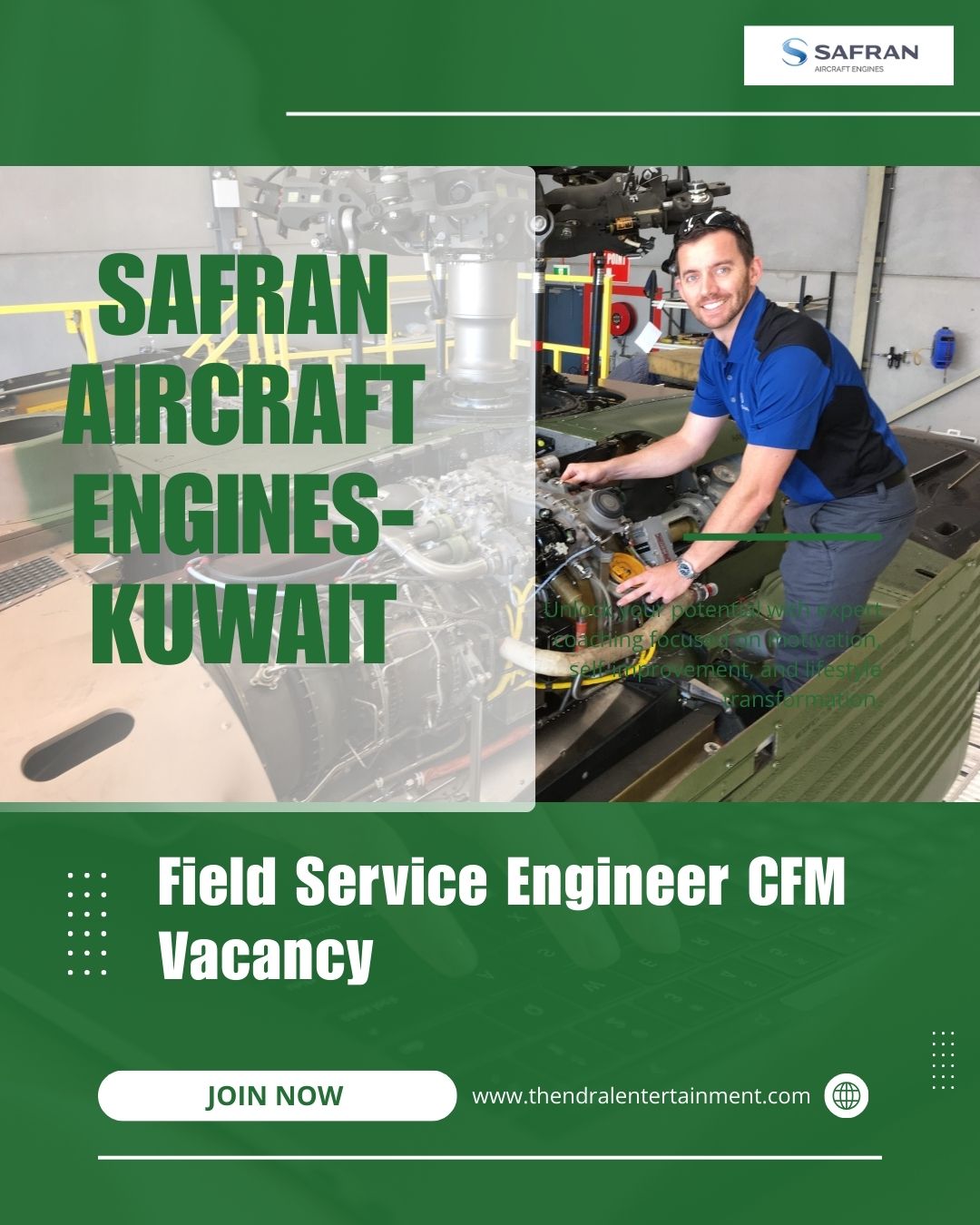 ✨ Safran Aircraft Engines | Field Service Engineer CFM Vacancy in Kuwait 2025