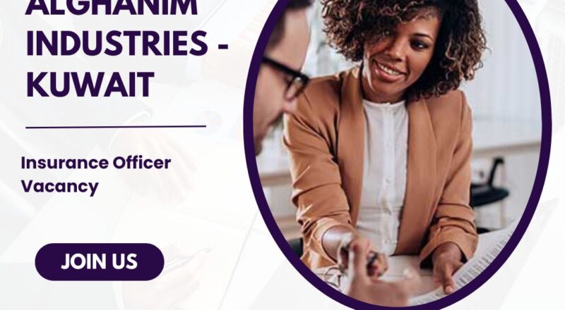 ✨ Kuwait | Alghanim Industries – Insurance Officer Vacancy 2025 | Apply Now
