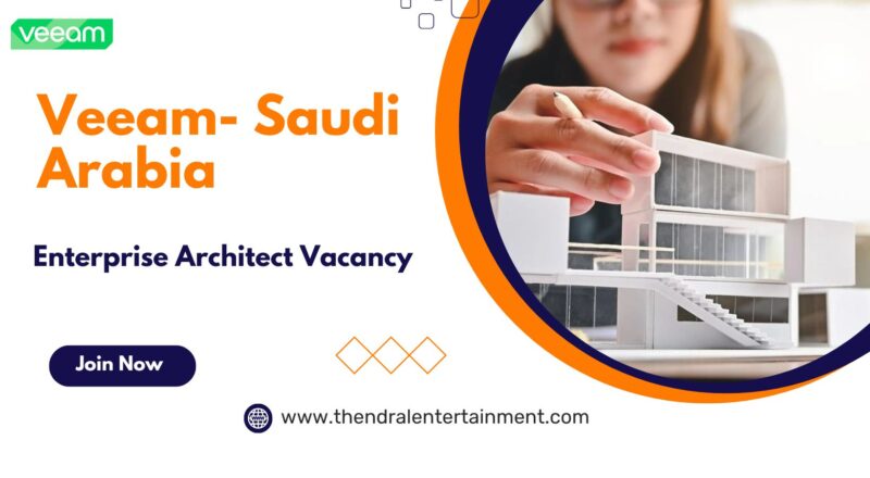✨ Veeam Enterprise Architect Vacancy Saudi Arabia 2025 – Apply Immediately
