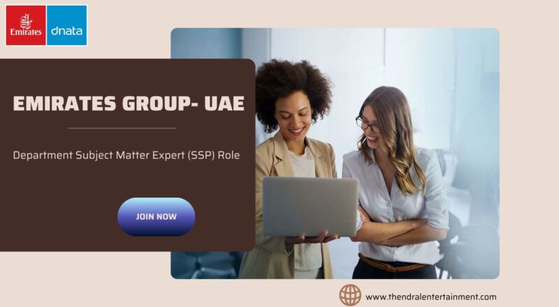 ✨ Emirates Group – Department Subject Matter Expert (SSP) – Emiratisation UAE 2025 – Apply Immediately
