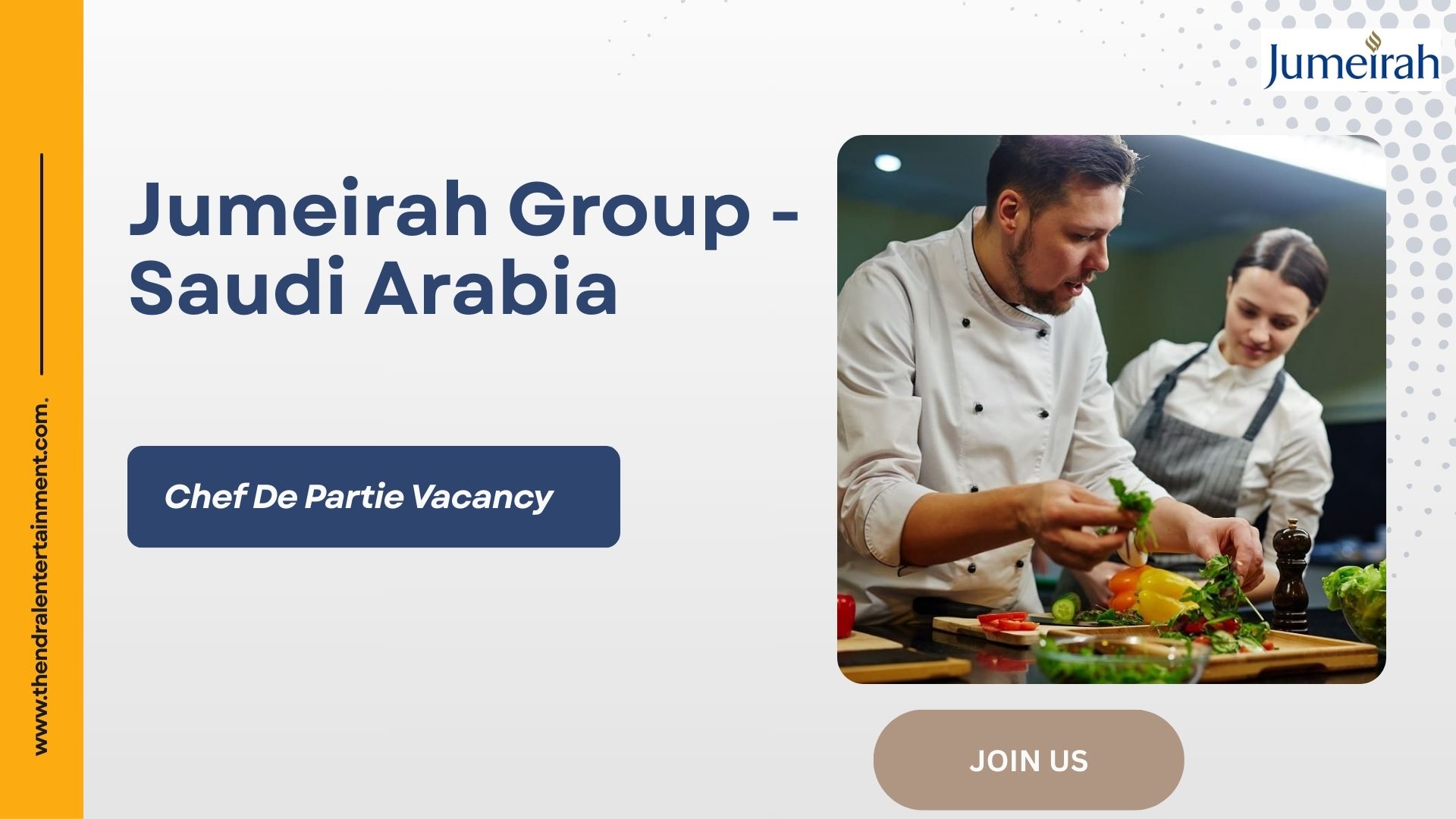 ✨ Jumeirah Group | Chef De Partie Vacancy in Saudi Arabia 2025