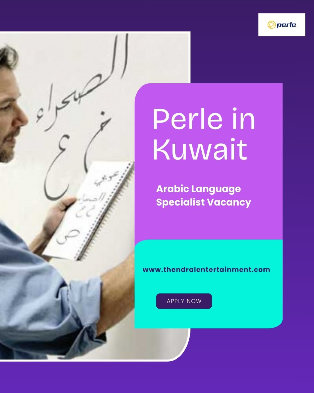 ✨ Arabic Language Specialist Vacancy at Perle | Kuwait | 2025