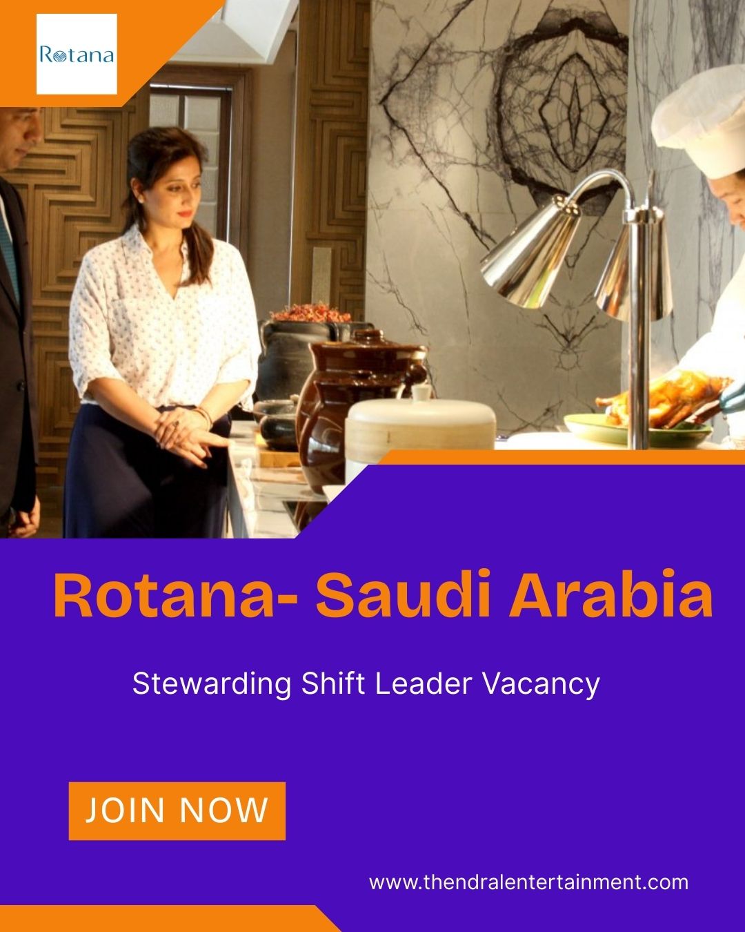 ✨ Rotana | Stewarding Shift Leader Vacancy in Saudi Arabia 2025