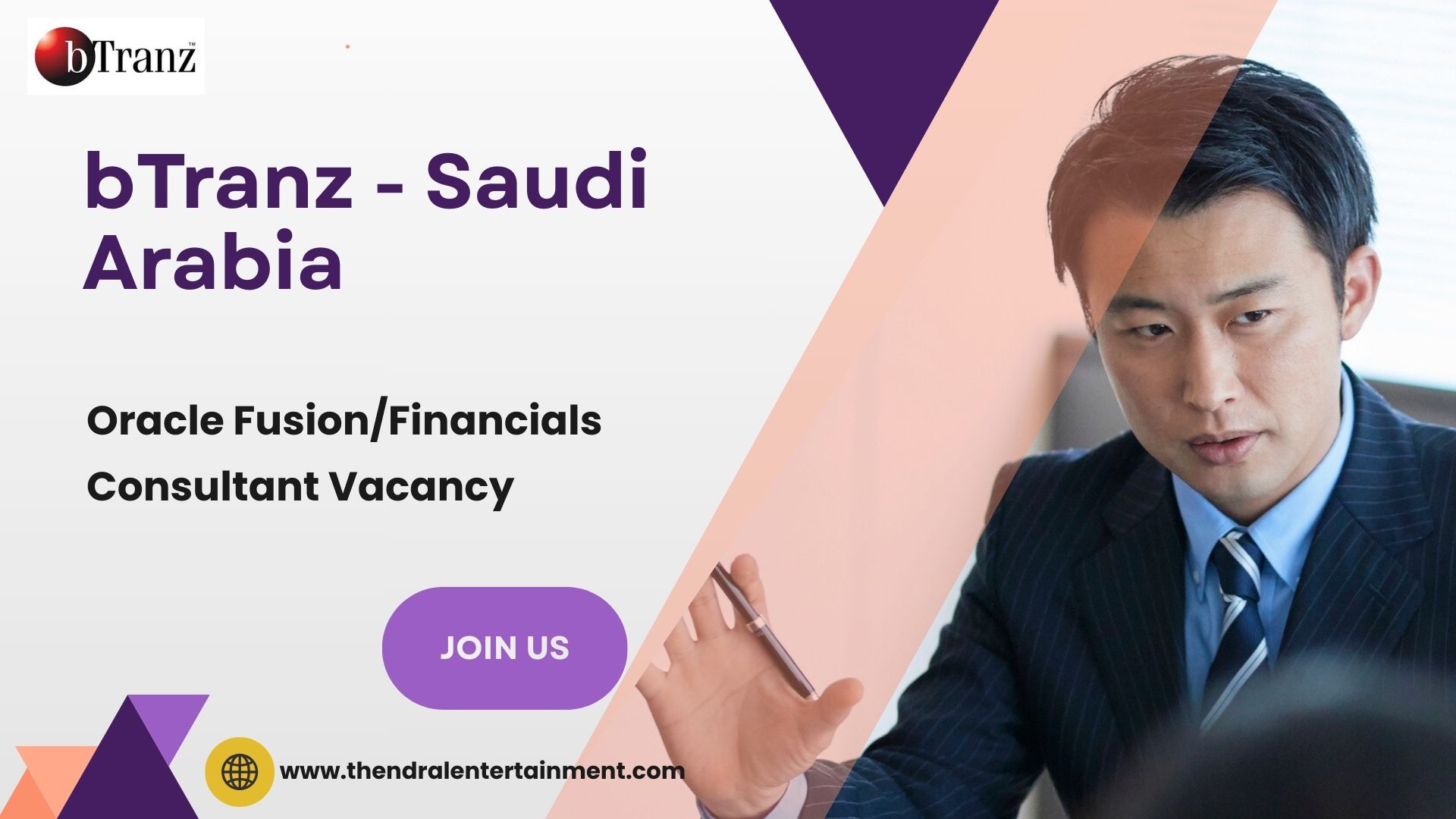 ✨ bTranz – Oracle Fusion/Financials Consultant Vacancy in Saudi Arabia 2025 – Apply Immediately✨ bTranz – Oracle Fusion/Financials Consultant Vacancy in Saudi Arabia 2025 – Apply Immediately