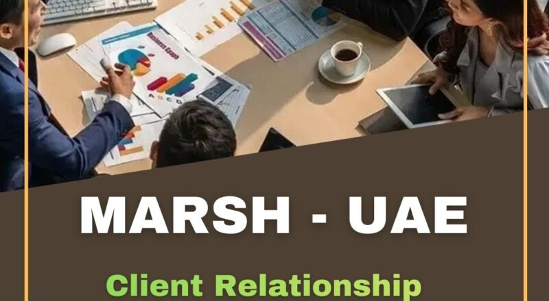 ✨ Marsh | Client Relationship Management Coordinator Vacancy in UAE 2025