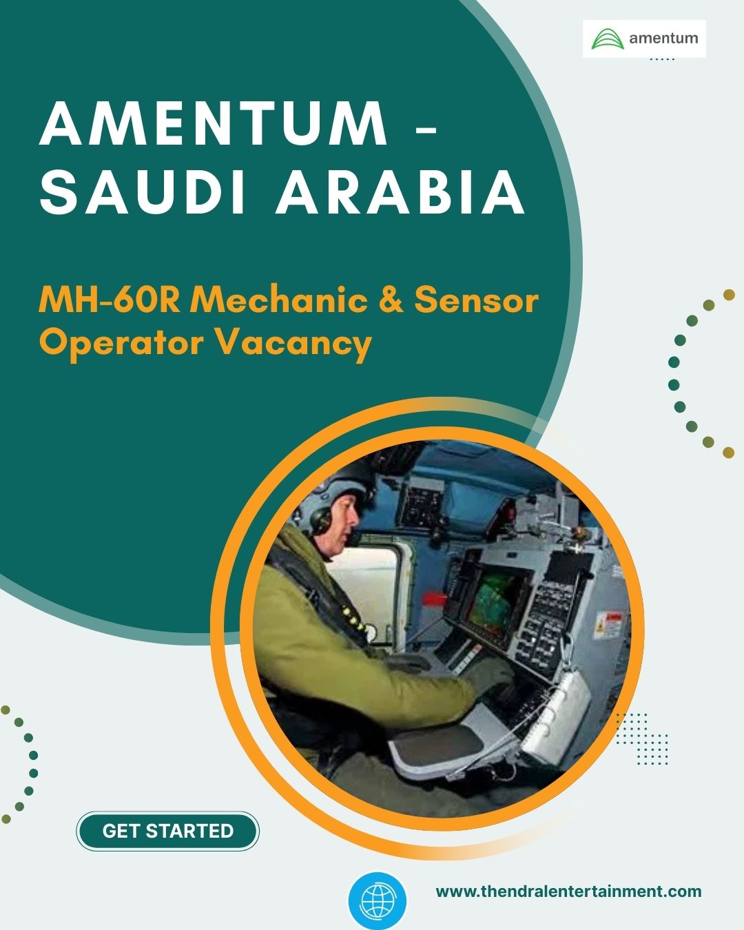 ✨ Amentum | MH-60R Mechanic & Sensor Operator Vacancy in Saudi Arabia 2025