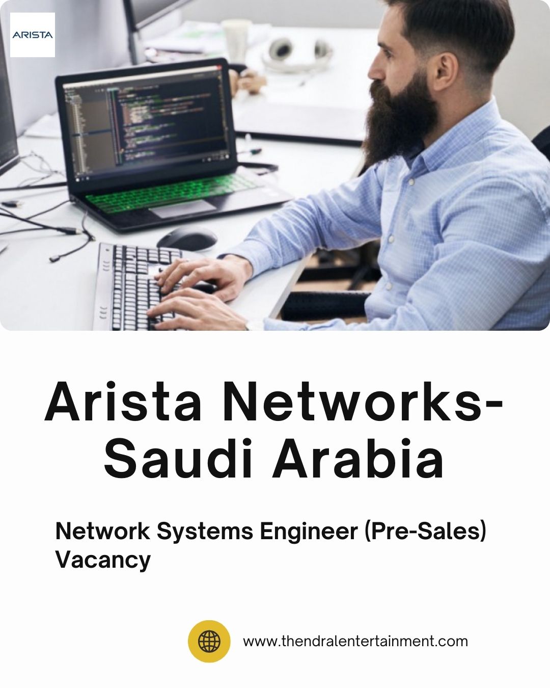 ✨ Arista Networks – Network Systems Engineer (Pre-Sales) Vacancy in Saudi Arabia 2025 – Apply Immediately