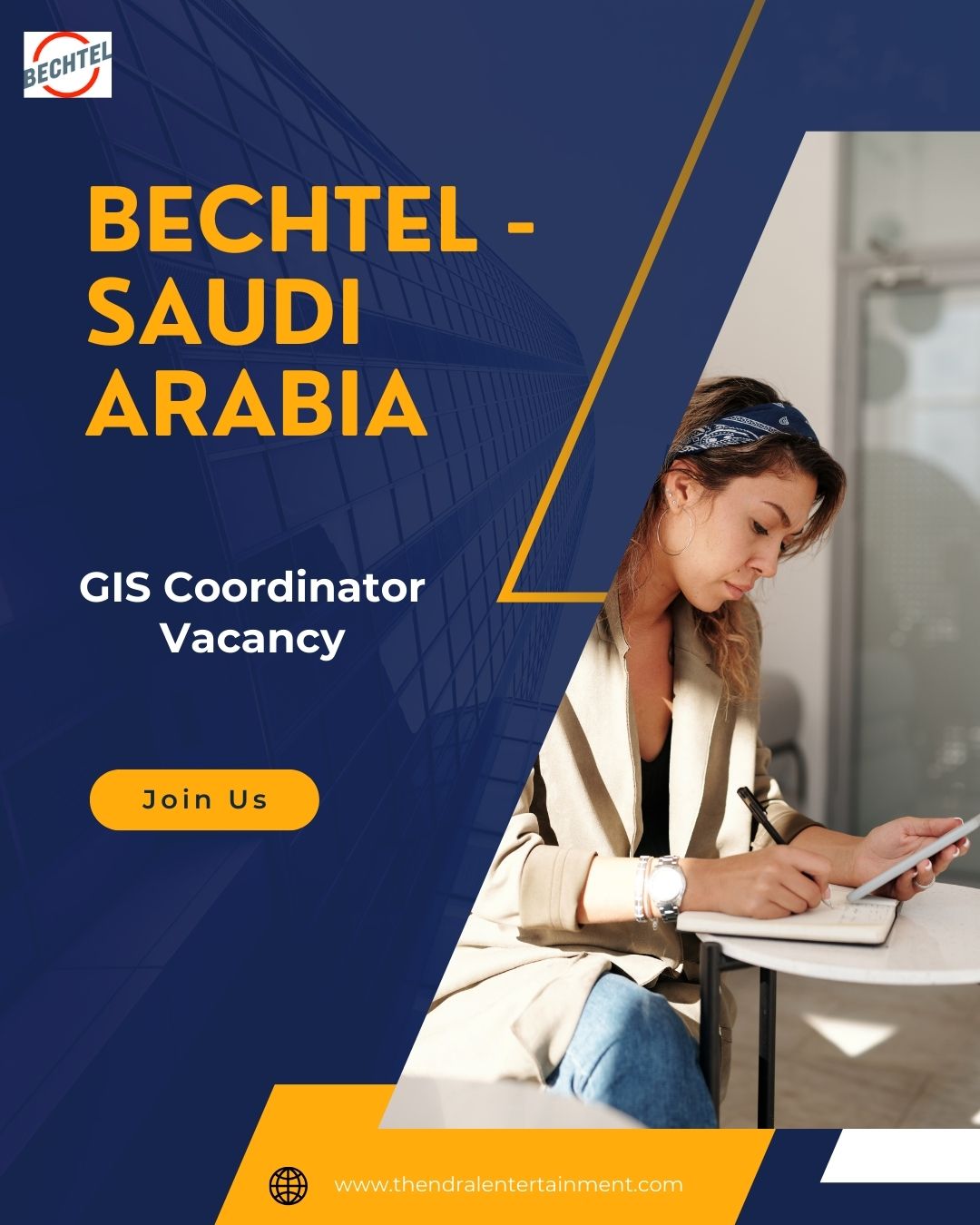 ✨ Bechtel | GIS Coordinator Vacancy in Saudi Arabia 2025 | Apply now !!!
