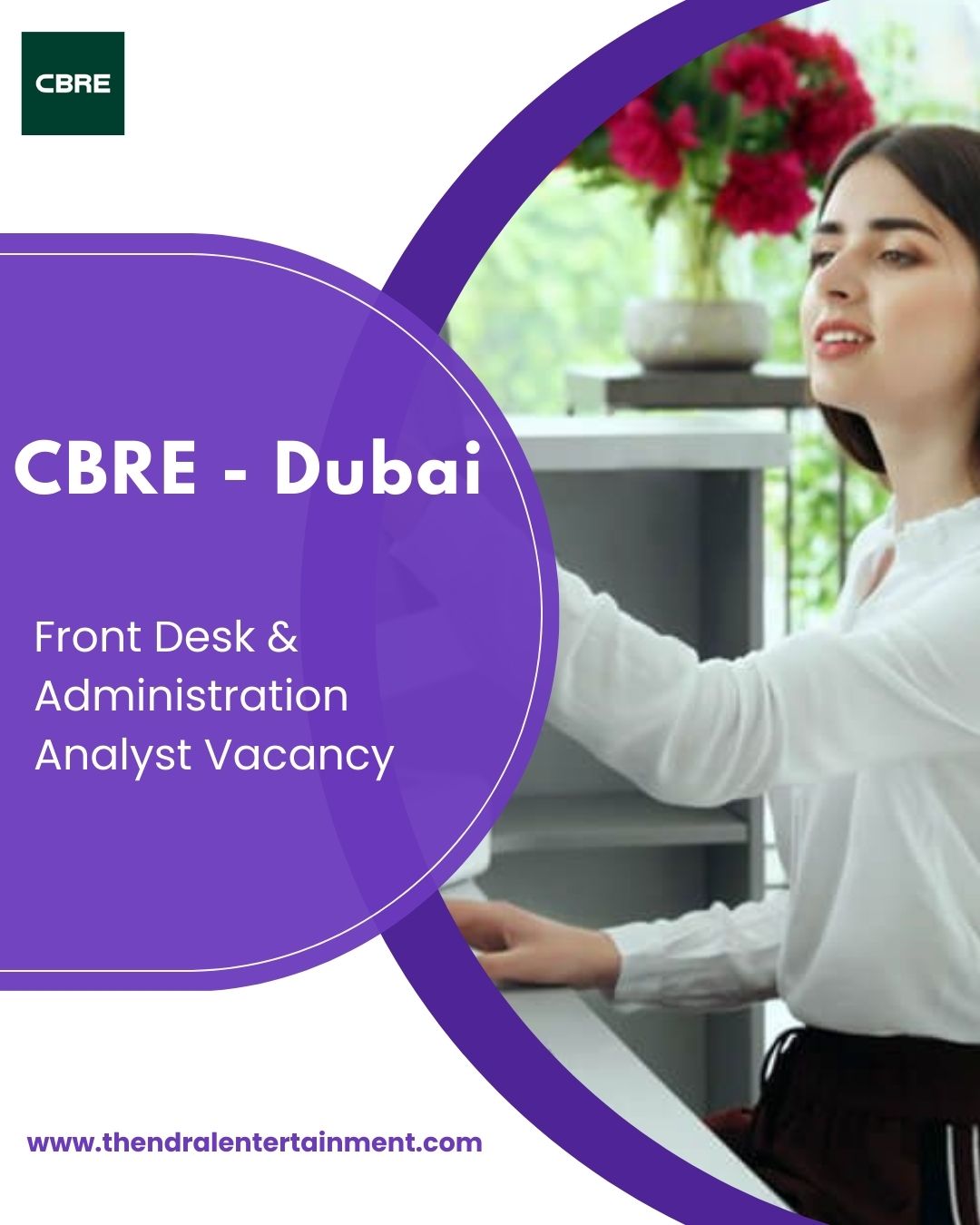 ✨ Front Desk & Administration Analyst Vacancy at CBRE in Dubai 2025 – Apply Now