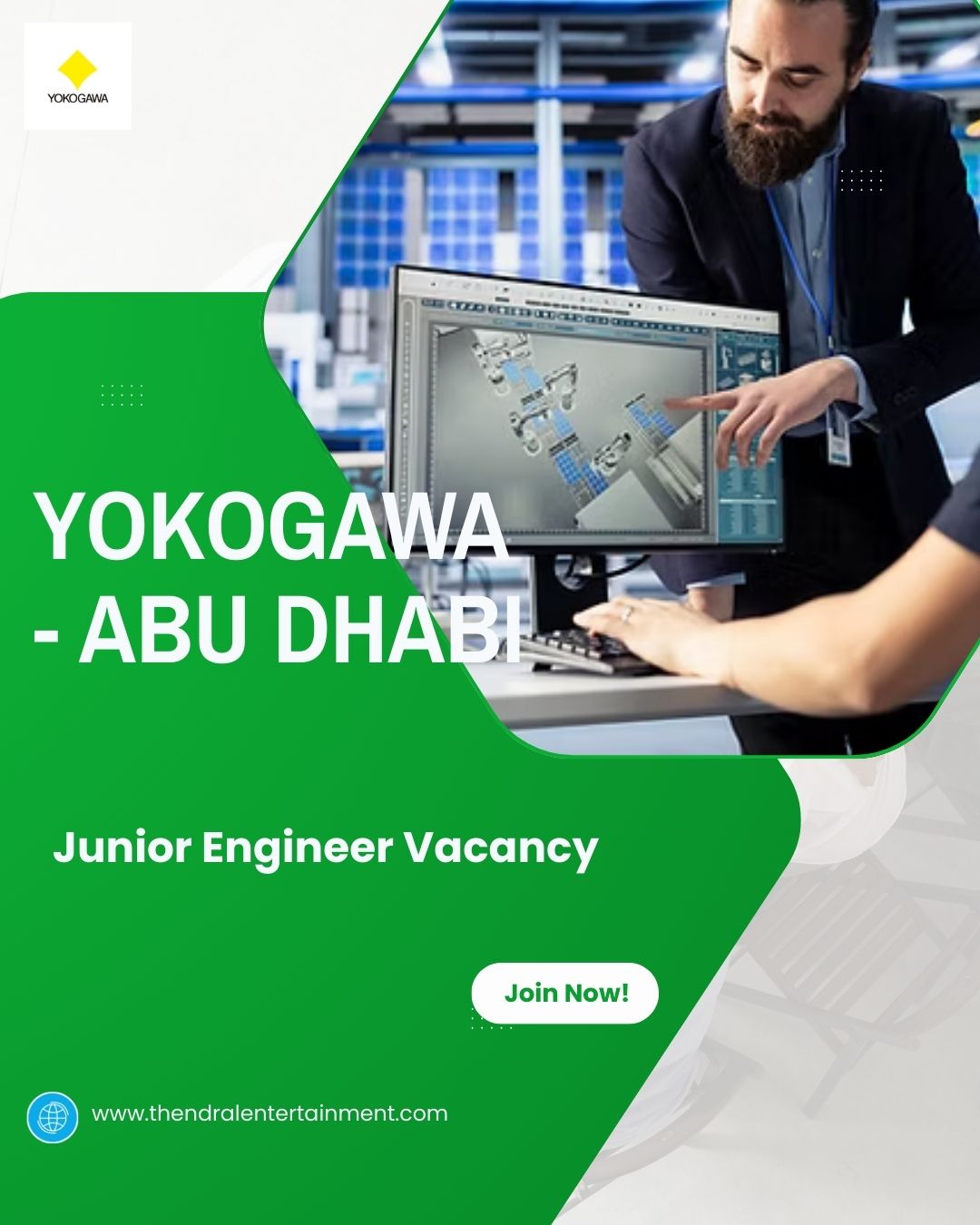 ✨ Yokogawa | Junior Engineer Vacancy in Abu Dhabi 2025