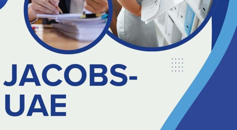 ✨ Jacobs | Document Controller Vacancy in UAE 2025