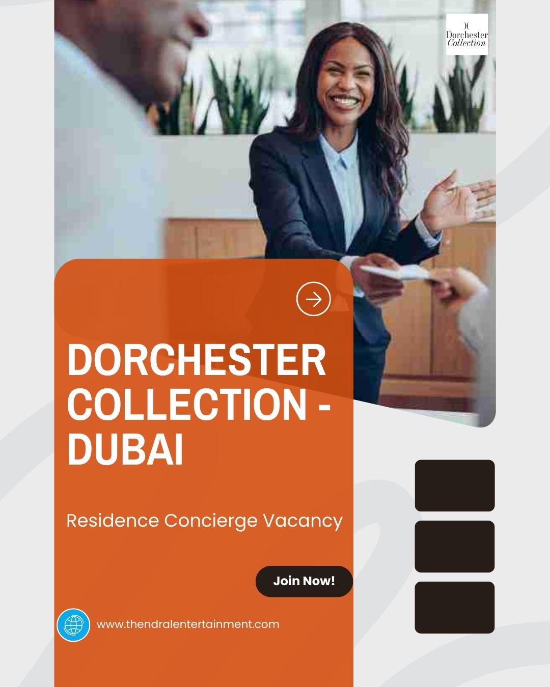 ✨ Dorchester Collection | Residence Concierge Vacancy in Dubai 2025