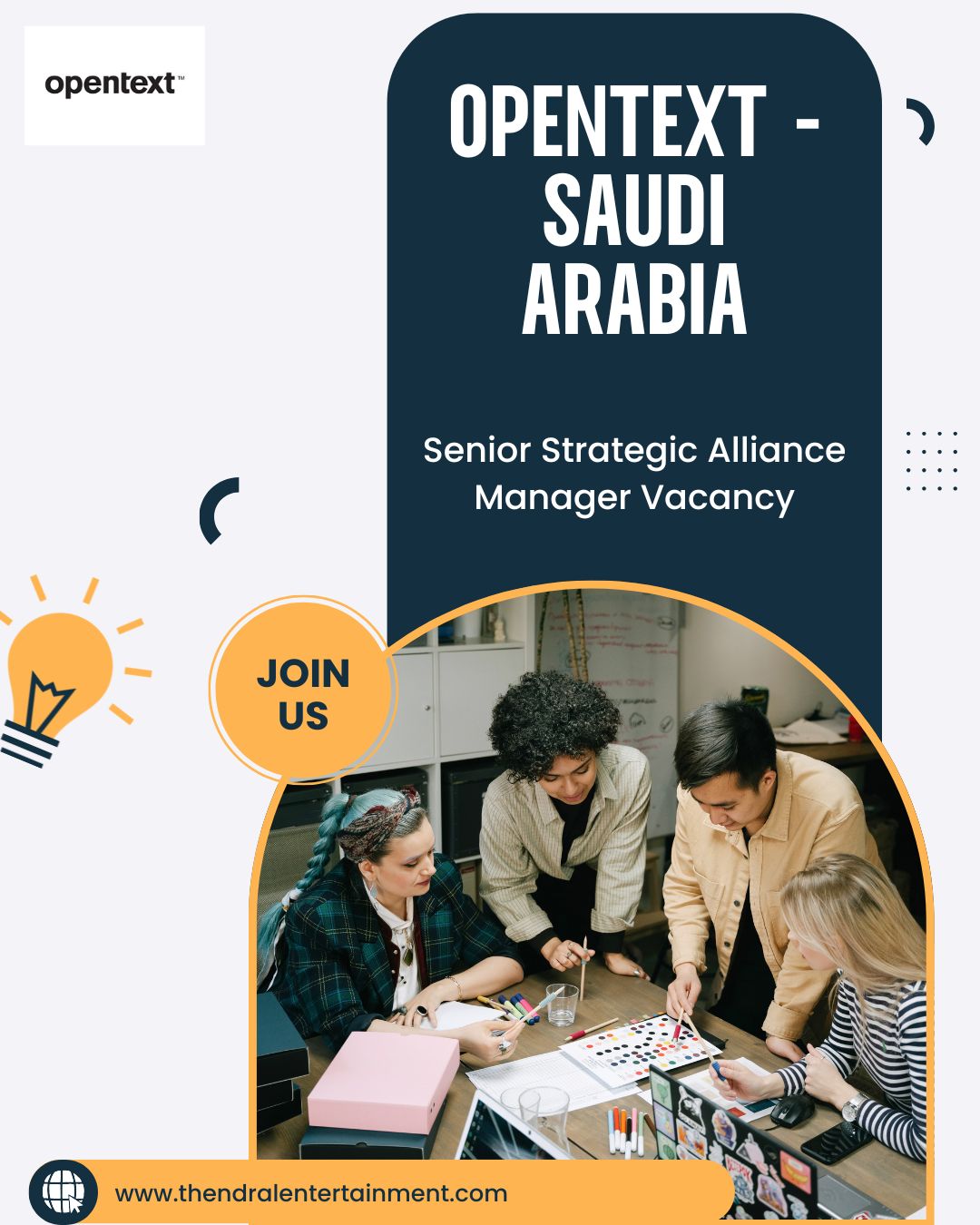 ⭐ Senior Strategic Alliance Manager Vacancy at OpenText | Saudi Arabia 2025