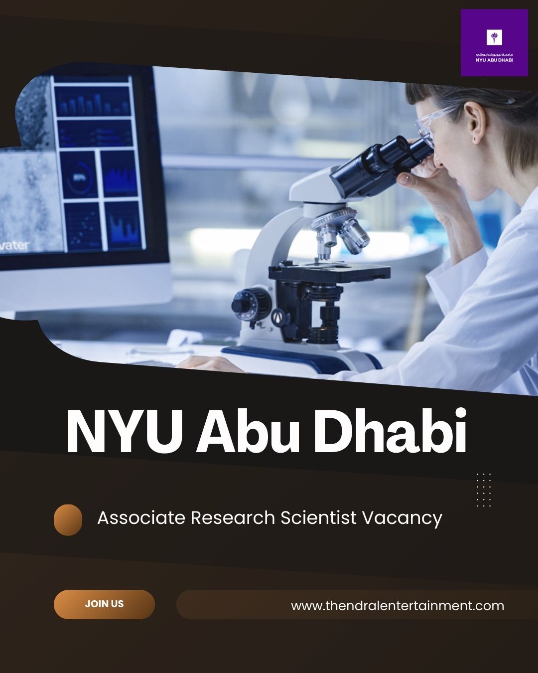 ✨ NYU Abu Dhabi | Associate Research Scientist Vacancy in Abu Dhabi 2025