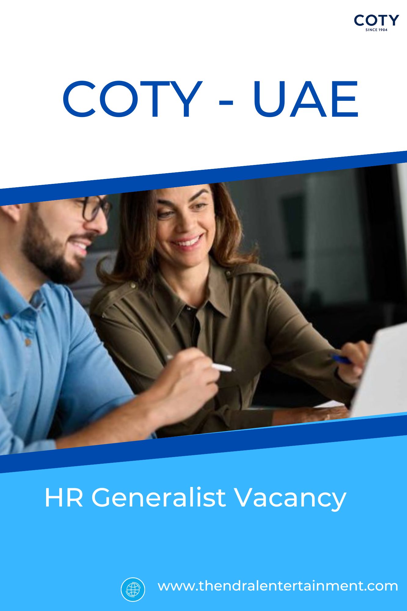 ✨ Coty | HR Generalist Vacancy in UAE 2025 | Apply Now !!!