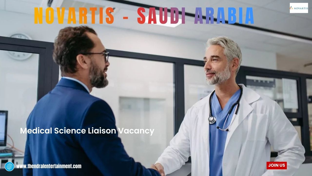β¨ Medical Science Liaison Vacancy at Novartis in Saudi Arabia 2025