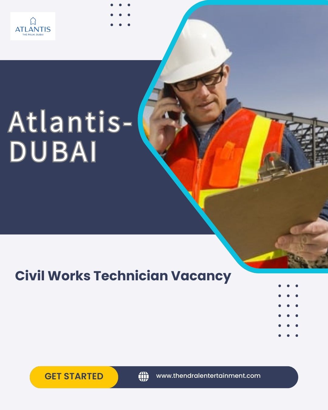 ✨ Atlantis | Civil Works Technician Vacancy in Dubai 2025