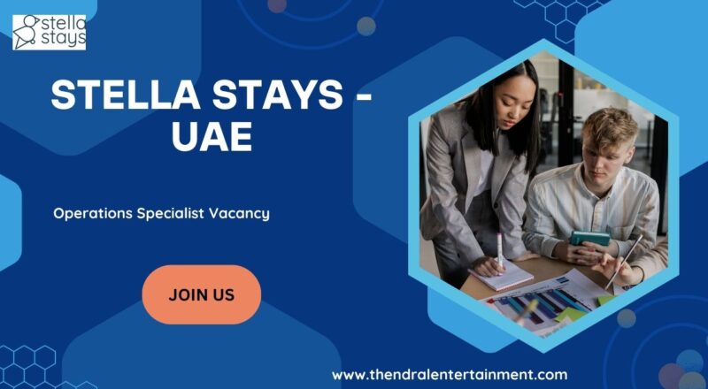 ✨ Operations Specialist Vacancy at Stella Stays | UAE 2025