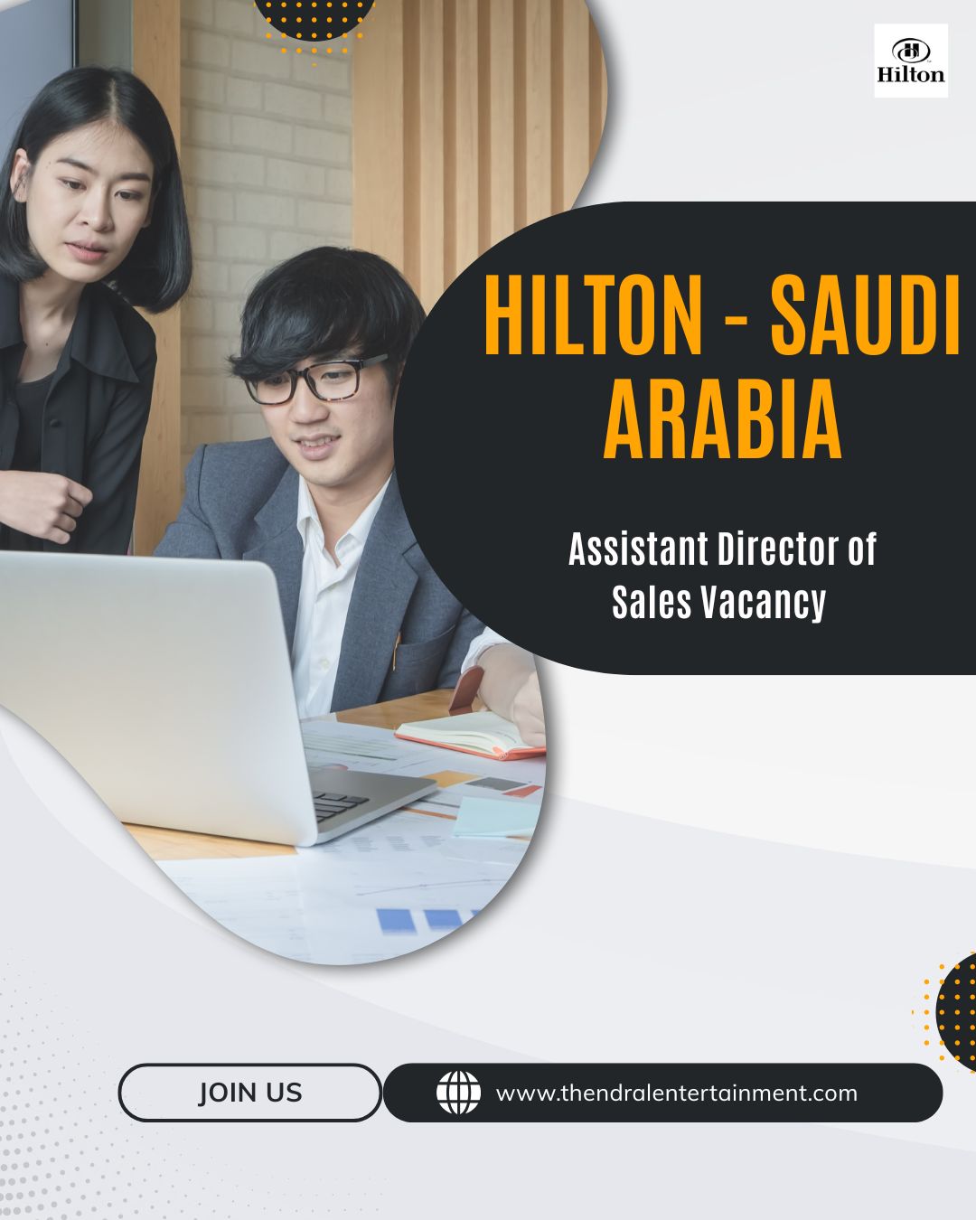 ✨ Assistant Director of Sales Vacancy at Hilton | Saudi Arabia 2025