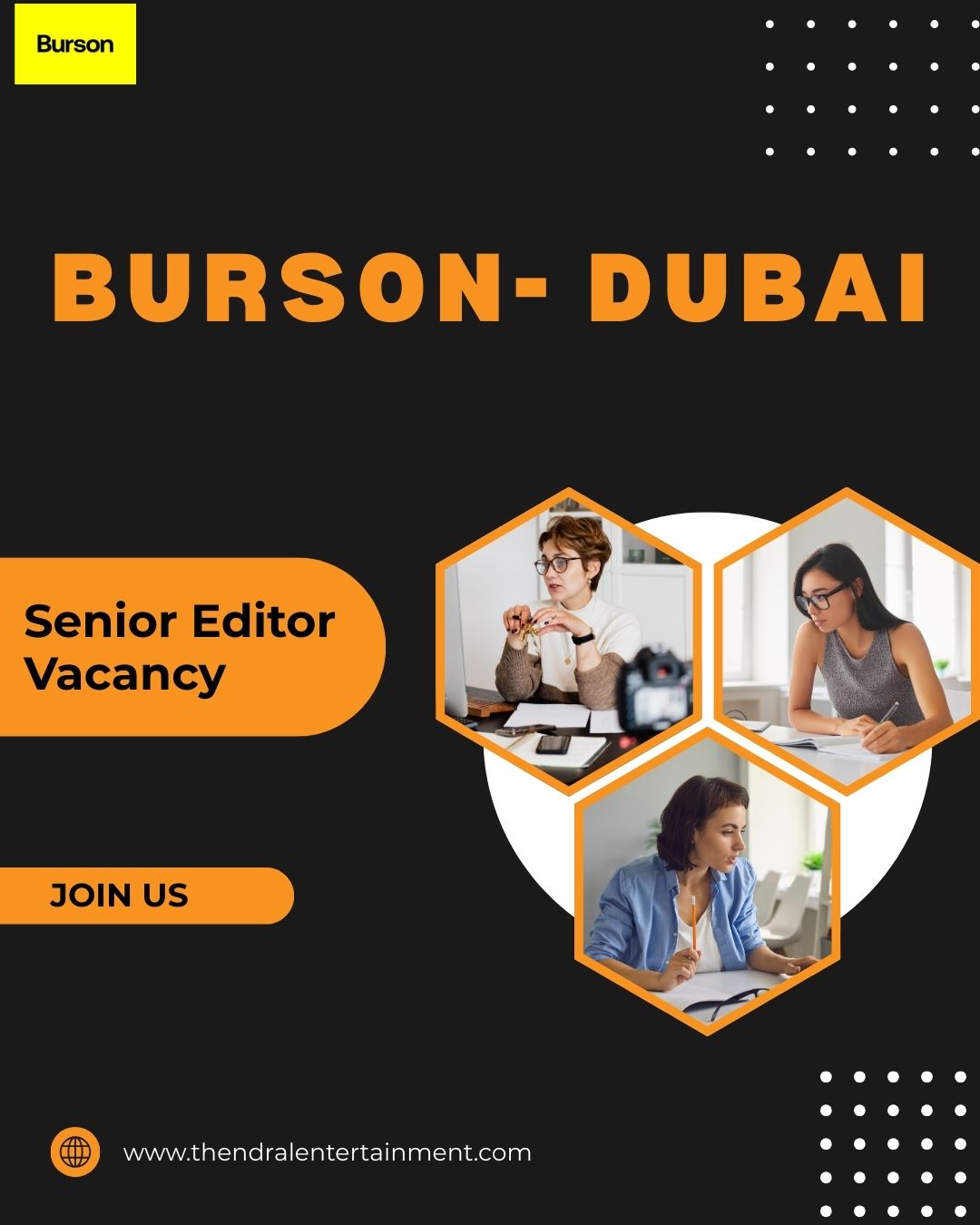 ✨ Senior Editor Vacancy at Burson | Dubai, United Arab Emirates 2025