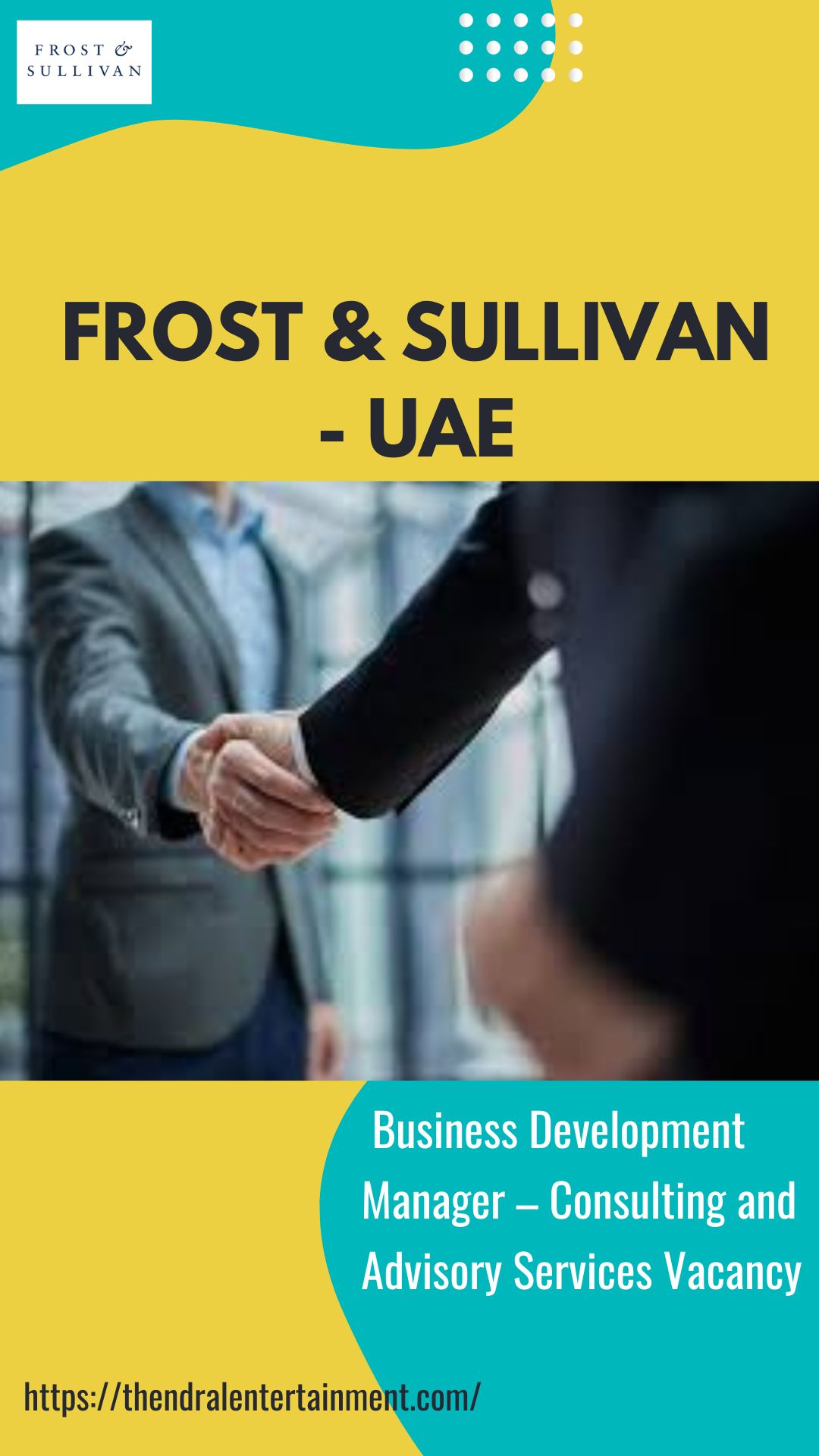 ✨ Frost & Sullivan | Business Development Manager – Consulting and Advisory Services Vacancy in Dubai 2025