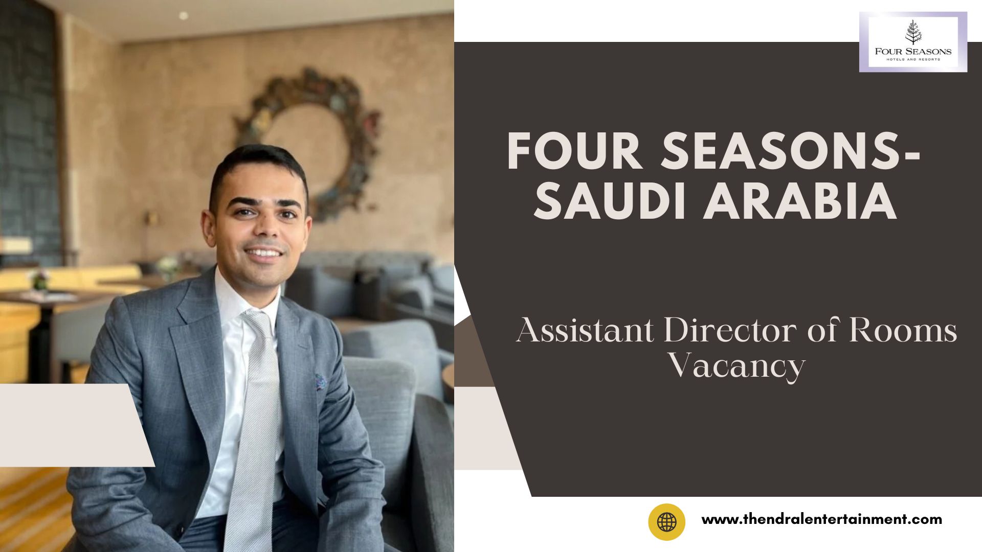 ✨ Four Seasons | Assistant Director of Rooms Vacancy in Saudi Arabia 2025 – Apply Immediately