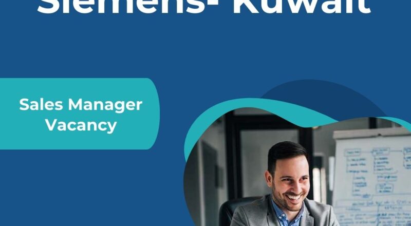 ✨ Siemens | Sales Manager Vacancy in Kuwait 2025 | Apply Immediately