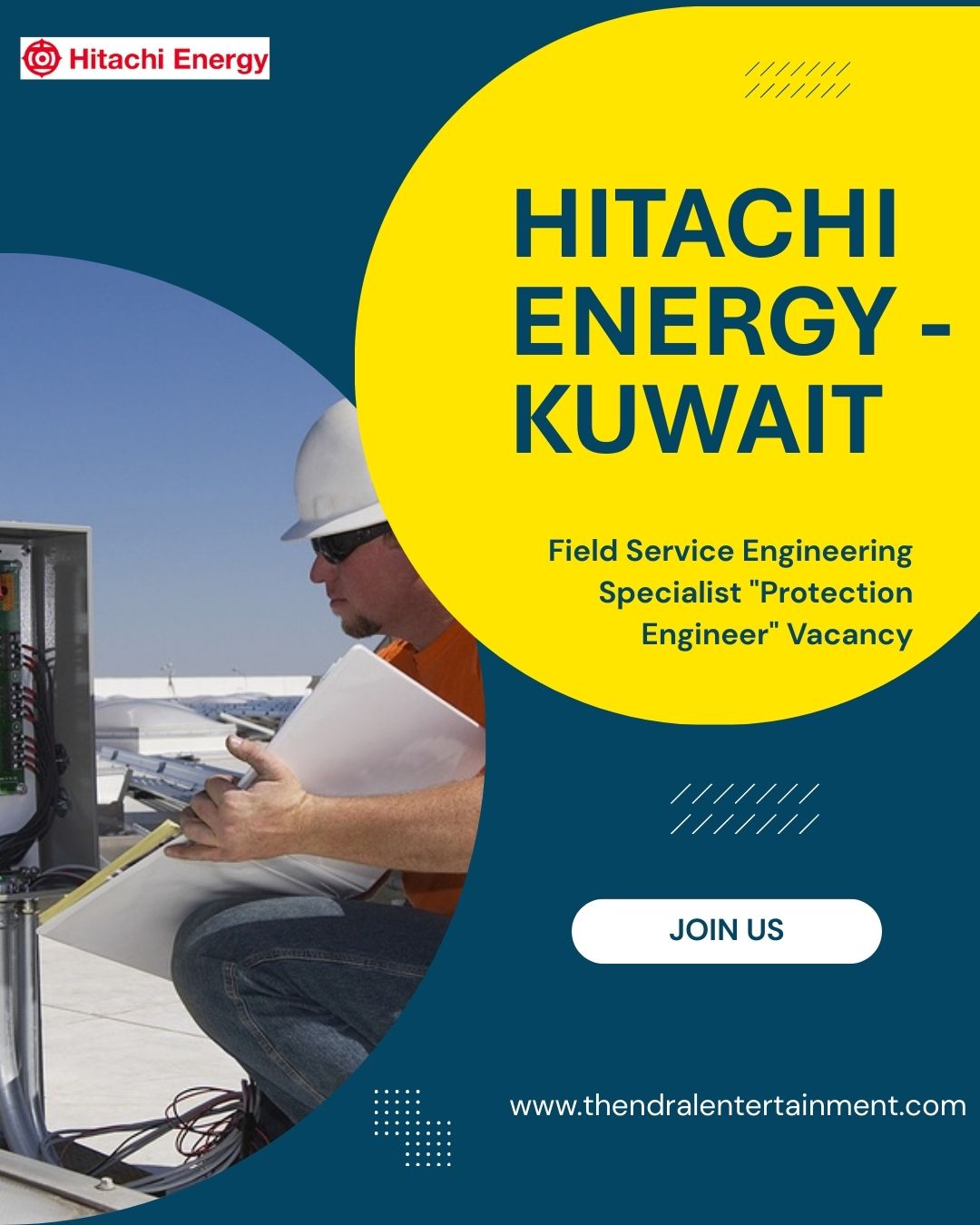 ✨ Hitachi Energy | Field Service Engineering Specialist "Protection Engineer" Vacancy in Kuwait 2025