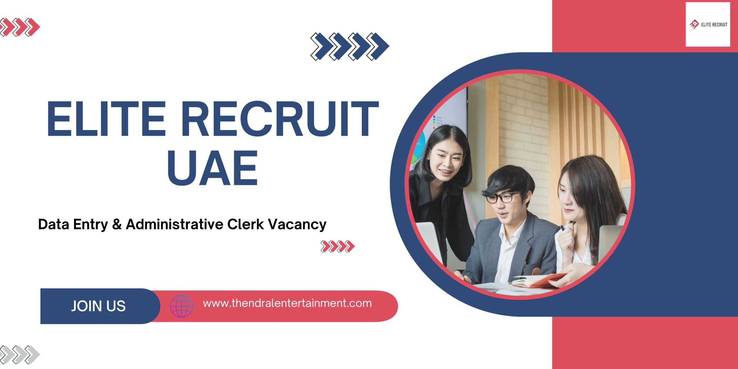 ✨ Data Entry & Administrative Clerk Vacancy at Elite Recruit | United Arab Emirates 2025 – Apply Now