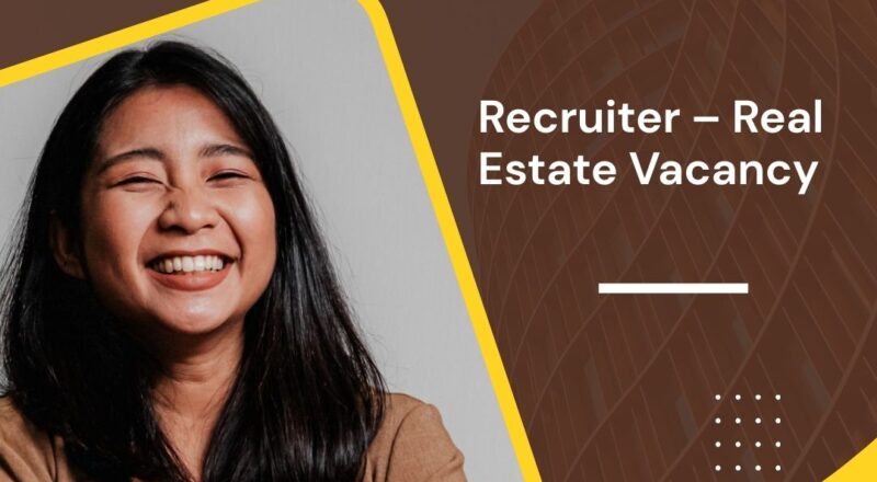 ✨ ALH Properties | Recruiter – Real Estate Vacancy in UAE 2025